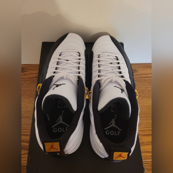 Jordan 12 taxi golf cleats men's 9 women's 10.5 - Picture 4 of 8